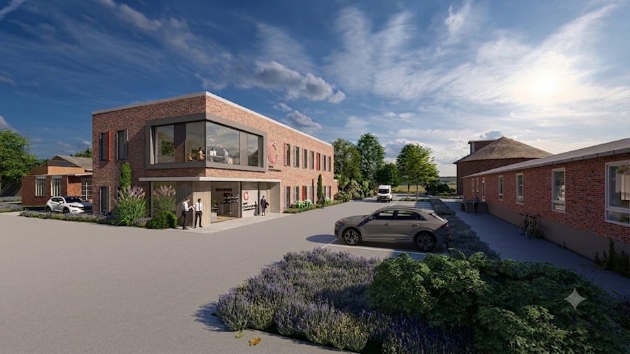 Wettbewerbsgewinn Betriebsgebäude Kläranlage Cloppenburg​